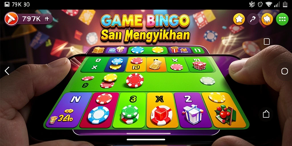 Screenshot utama 797K menampilkan gameplay Bingo yang menarik.