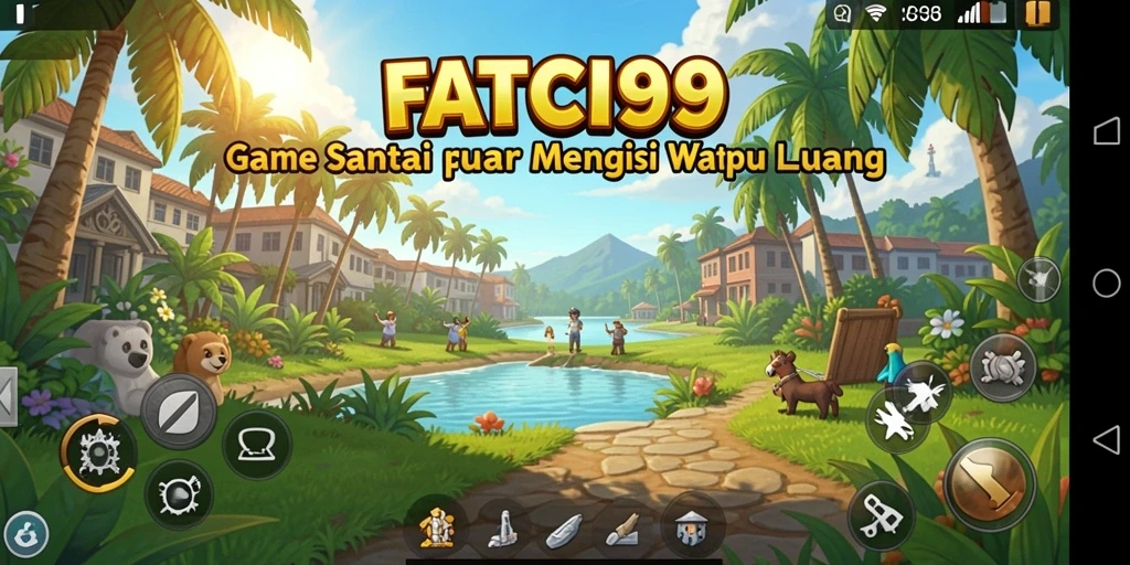 Tampilan gameplay menyenangkan di game FATCI99 dengan grafis menarik.