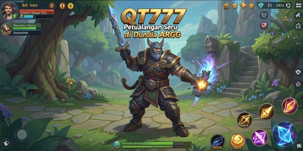 Tampilan gameplay QT777 yang menakjubkan dan penuh aksi.